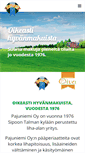 Mobile Screenshot of pajuniemi.fi